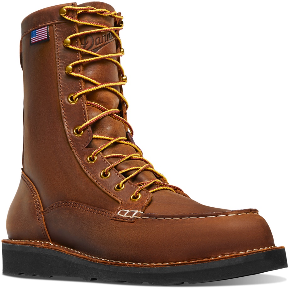 Danner Bull Run Moc Toe 8 Tutun Black Wedge