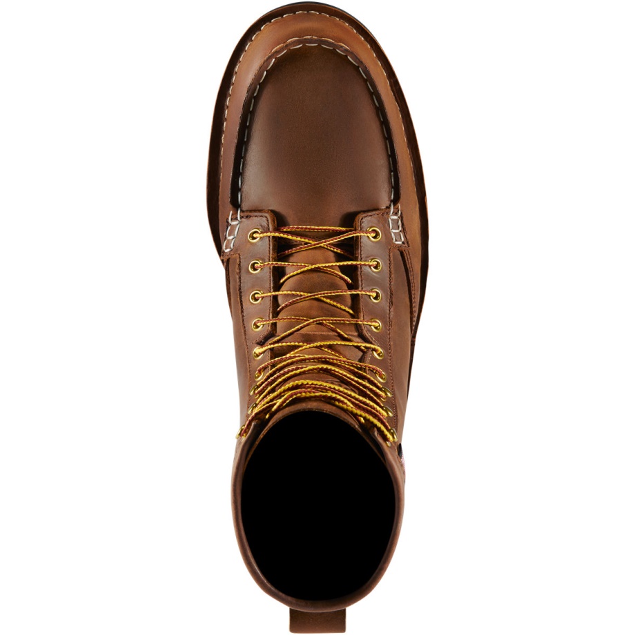 Danner Bull Run Moc Toe 8 Tutun Black Wedge